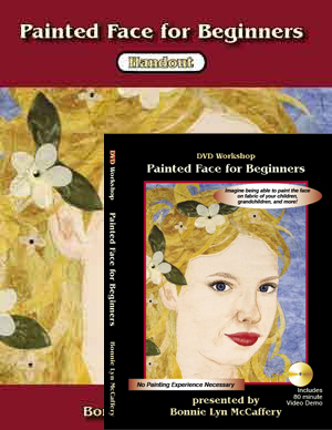 Painted Face for Beginners Workshop on DVD